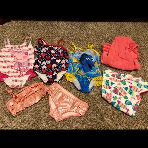 3T Girls swimsuit bundle
